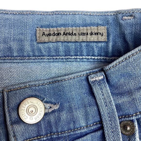 Citizens of Humanity Avedon Ankle Jeans Blue EUC - Picture 10 of 14